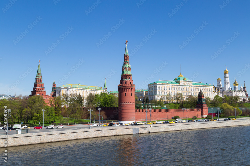 Kremlin.Moscow. Historical building of Moscow.