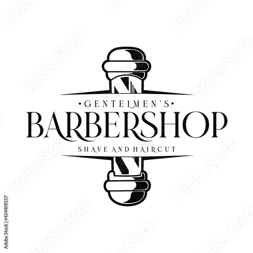 barbershop logo, can be used for your barbershop business
