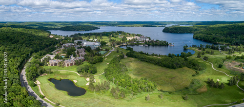 An aerial view of Deerhurst Inn and Conference Centre. © LorneChapmanPhoto