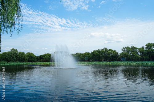 Beautiful Chinese Summer Palace scenery