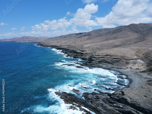 Costa norte de la isla de Fuerteventura  Islas Canarias