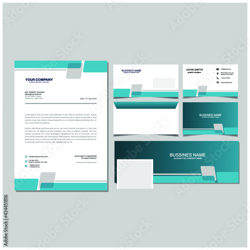 Corporate bussines set template designs vector