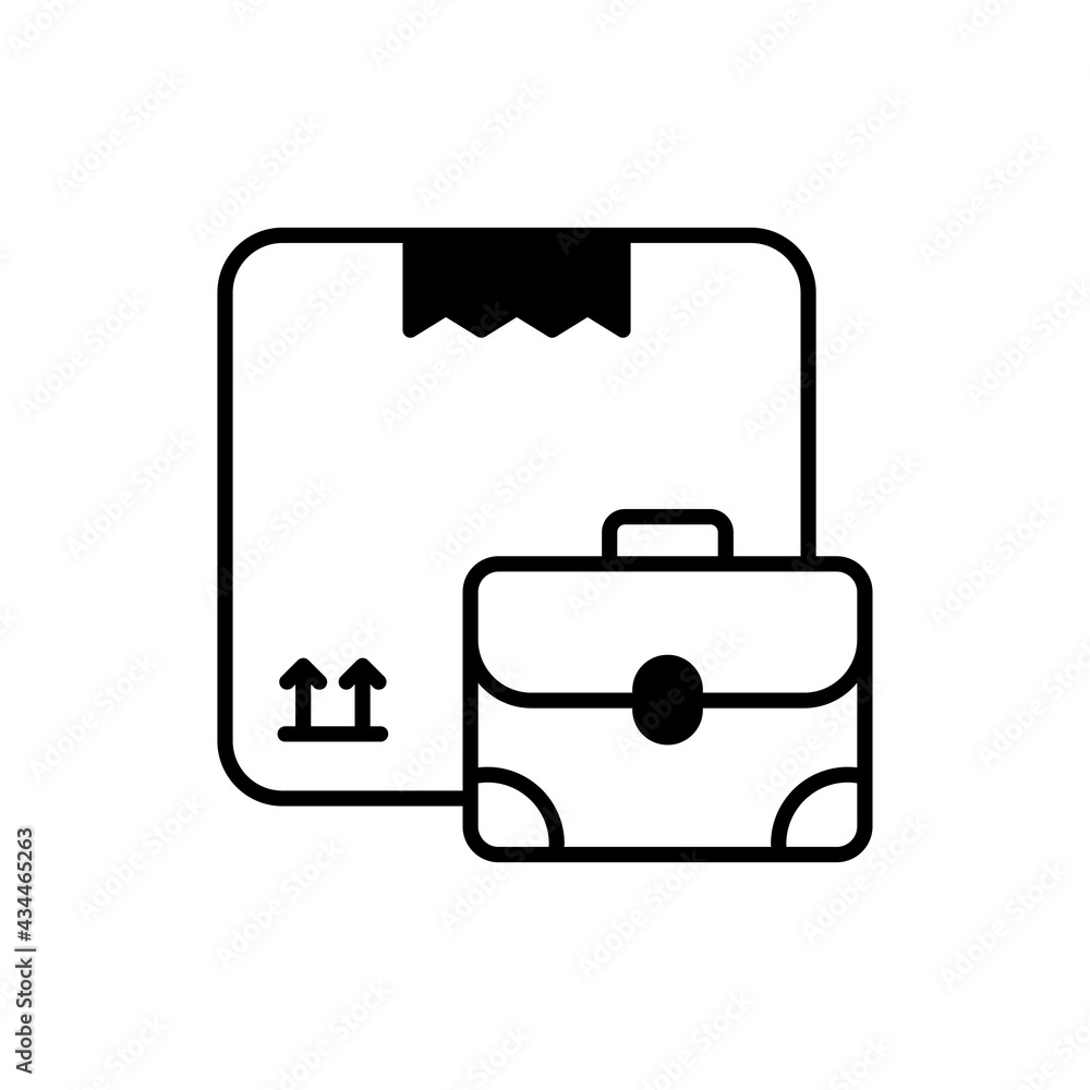 Business Logistics vector Solid icon style illustration. EPS 10 File Business Logistics vector Solid icon style illustration. EPS 10 File