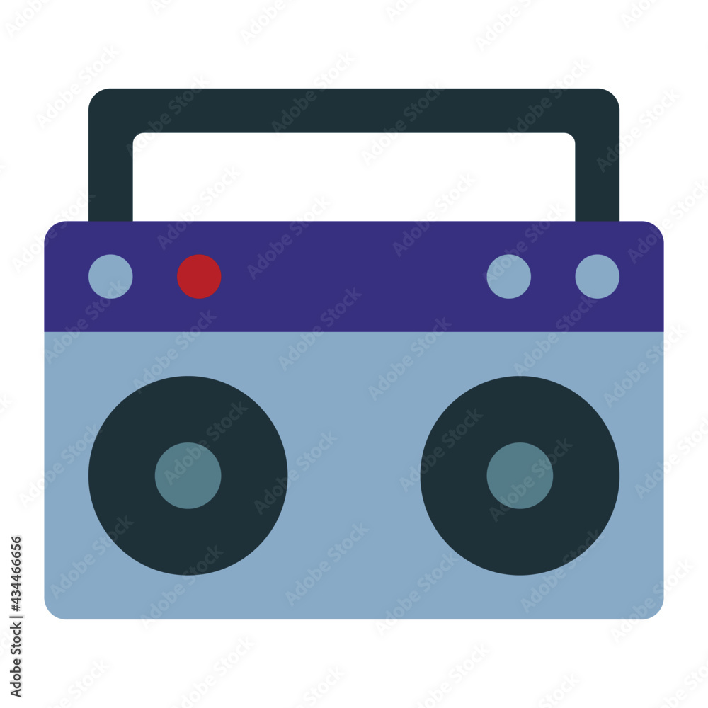 audio player using soft color and flat style audio player using soft color and flat style