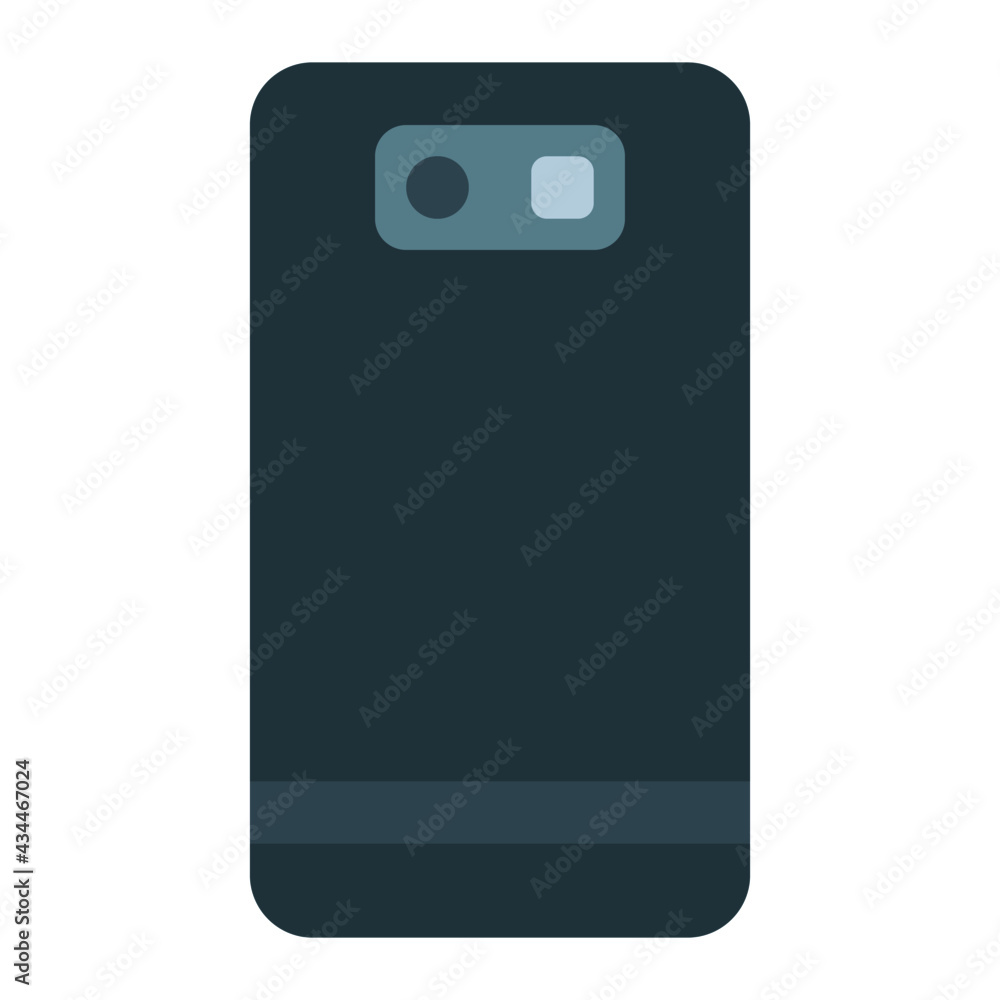 smartphone using soft color and flat style smartphone using soft color and flat style
