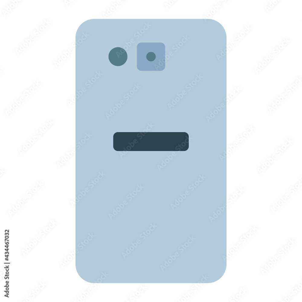 smartphone using soft color and flat style smartphone using soft color and flat style