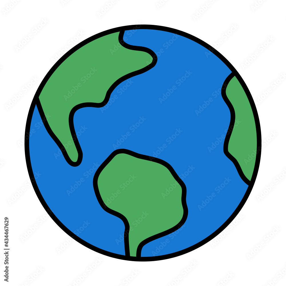 condition in earth using soft color and filled line style condition in earth using soft color and filled line style