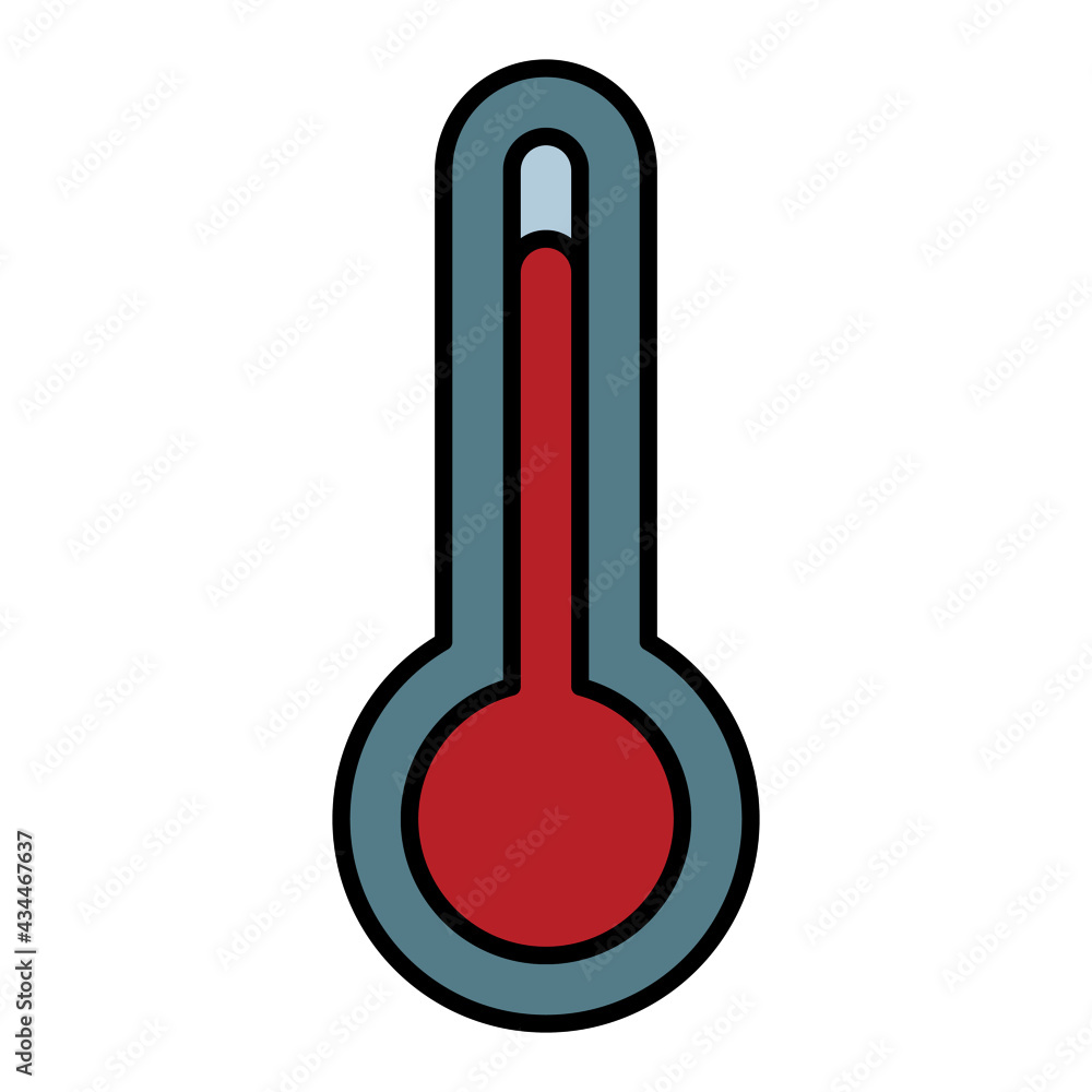 hot high temperature using soft color and filled line style hot high temperature using soft color and filled line style