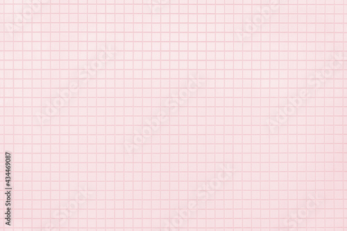 Pink ceramic mosaic tile background _ Wall , floor decoration texture
