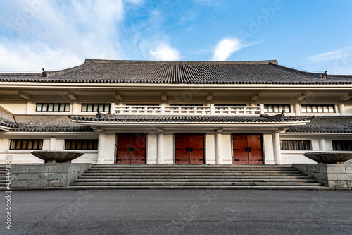 Historic building, the former site of the Shenwu Temple of Japan in the Puppet Manchukuo, Changchun, China