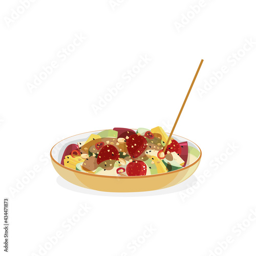 Malaysian food rojak