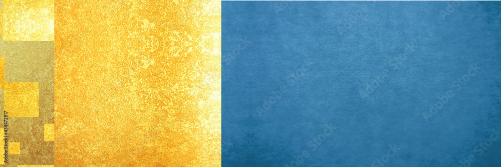 yellow and blue