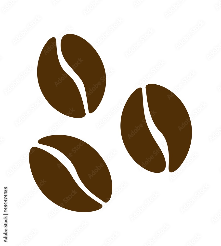 SILHOUETTE COFFEE BEANS, COFFEA ARABICA SILHOUETTE COFFEE BEANS, COFFEA ARABICA