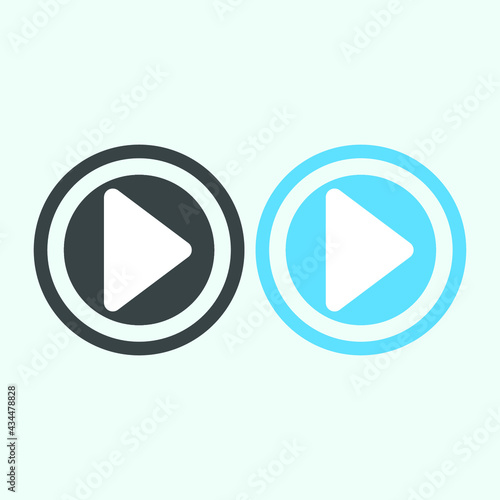 Free Download play button icon - GFXLoad