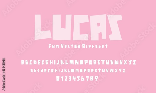 Lucus Vector Kids Alphabet.