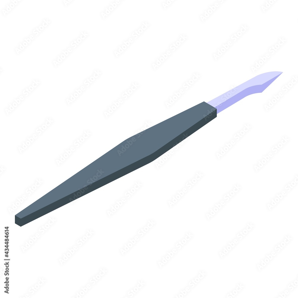 Manicure tool icon. Isometric of Manicure tool vector icon for web design isolated on white background Manicure tool icon. Isometric of Manicure tool vector icon for web design isolated on white background