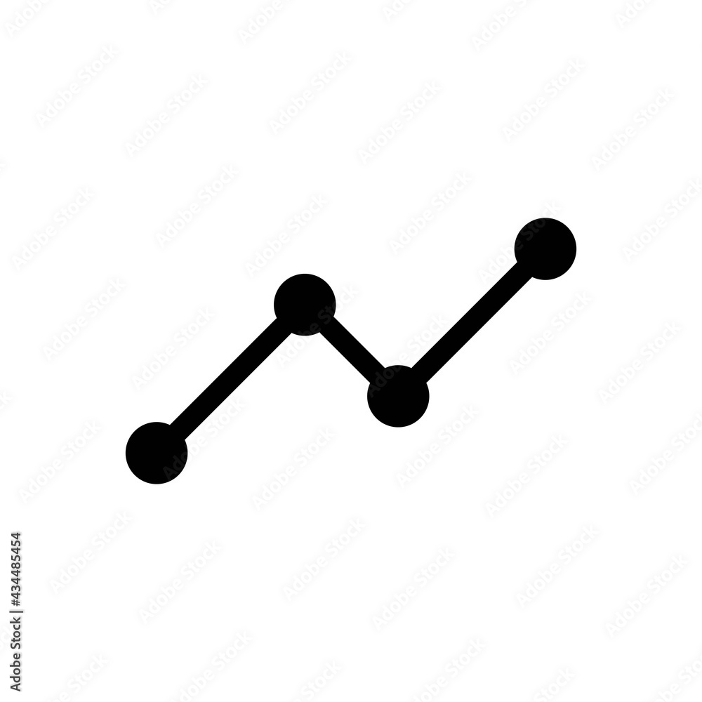 Simple Web or internet traffic graph black line icon. Trendy flat isolated symbol, sign can be used for: illustration, outline, logo, mobile, app, emblem, design, web, dev, site, ui, ux. Vector EPS 10 Simple Web or internet traffic graph black line icon. Trendy flat isolated symbol, sign can be used for: illustration, outline, logo, mobile, app, emblem, design, web, dev, site, ui, ux. Vector EPS 10