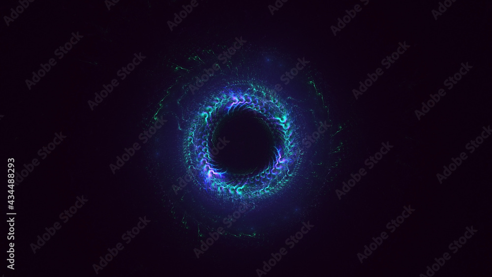 3D rendering abstract multicolor fractal light background 3D rendering abstract multicolor fractal light background