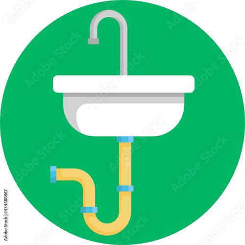 Plumbing Icon. 