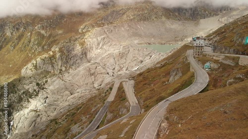 Furkapass am Rhonegletscher