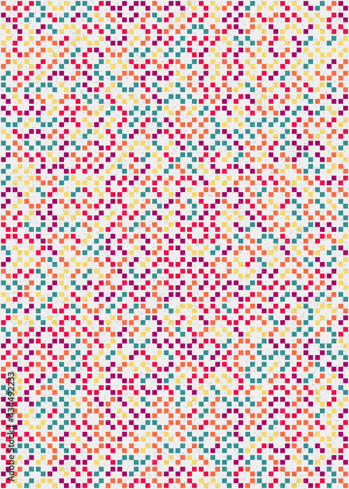 Abstract Geometric Pattern generative computational art illustration Abstract Geometric Pattern generative computational art illustration
