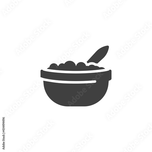 Cottage Cheese vector icon