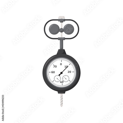 Anemometer Measurement Wind Speed and Pressure Rotate