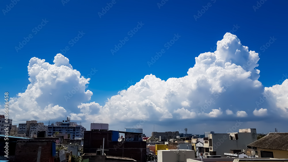 Beautiful clouds with the city in Chennai thiruvanmiyur city. Beautiful clouds with the city in Chennai thiruvanmiyur city.