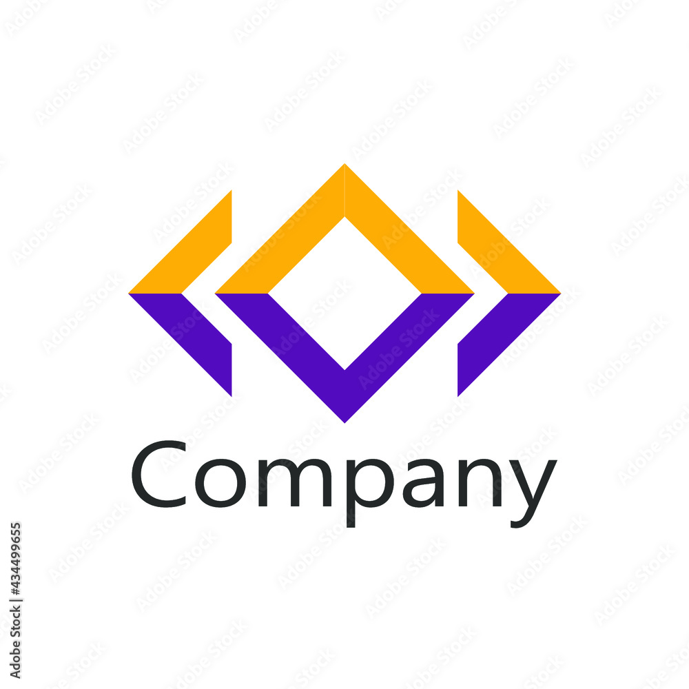 rhombus logo image and directions on either side rhombus logo image and directions on either side