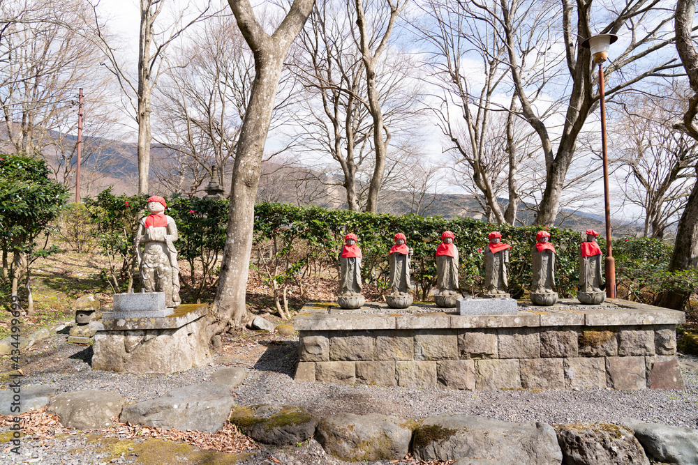 道端のお地蔵さん Stock Photo Adobe Stock