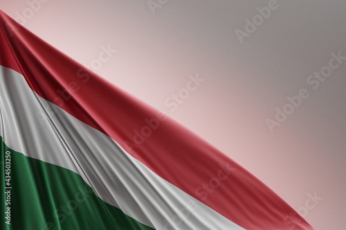 Abstract Hungary Flag 3D Render (3D Artwork) фототапет