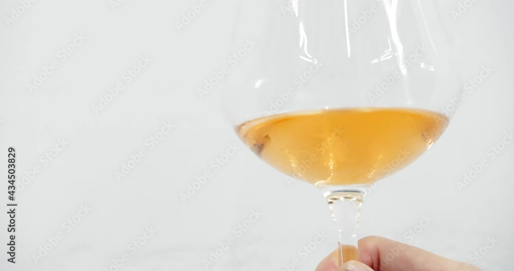 Close-up hand of woman holding white wine glass against white background On Holidays Vacation Leisure Drinking Wine Food Close-up hand of woman holding white wine glass against white background On Holidays Vacation Leisure Drinking Wine Food