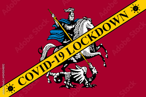 moscow lockdown preventing coronavirus or covid-19 spread or outbreak	
