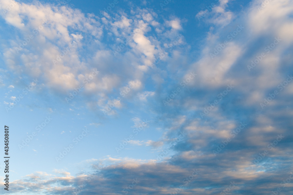 clouds in the blue sky clouds in the blue sky