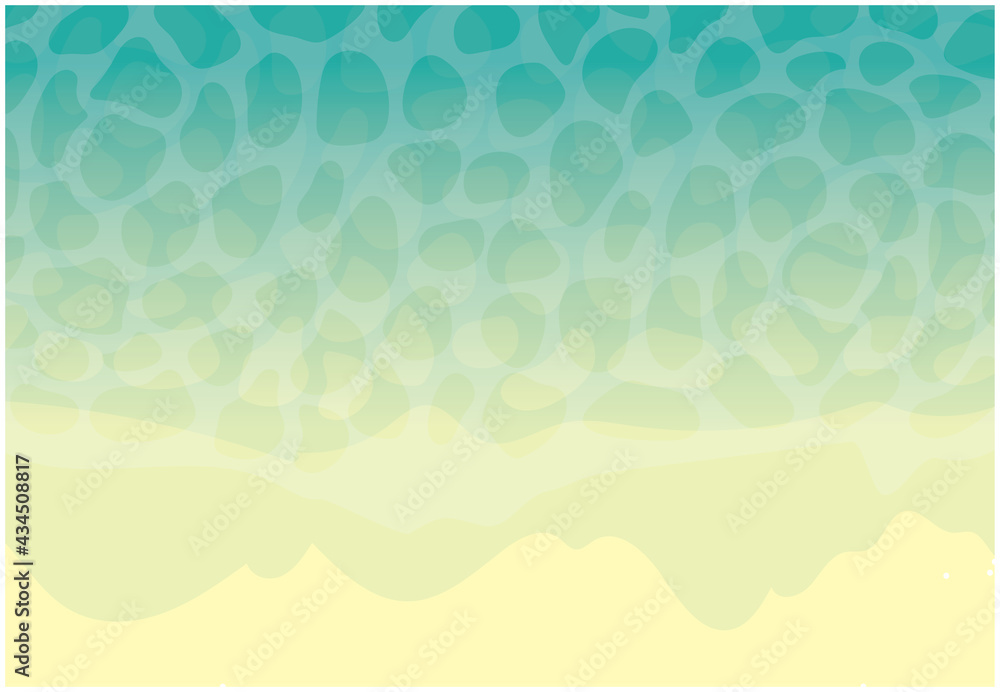 Obraz premium 南国 海 浜辺 背景