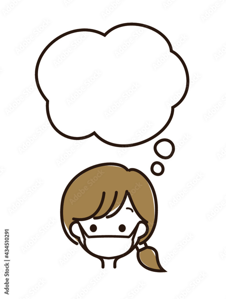 女性の顔 女性の顔