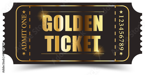 Realistic golden ticket