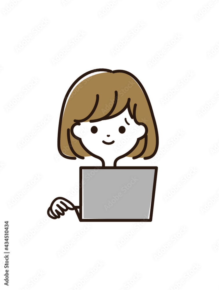 女性の顔 女性の顔