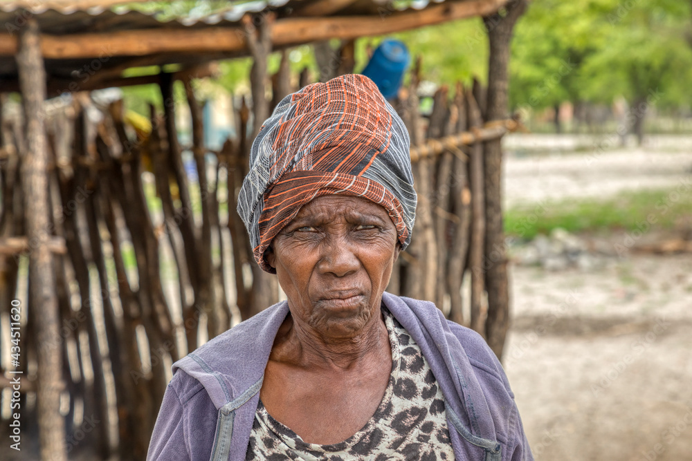 old African woman old African woman