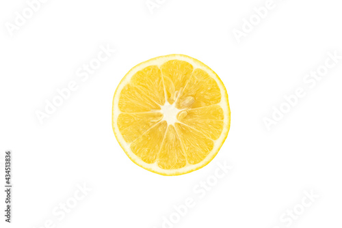 lemon isolated on white background