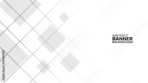 white simple geometric background