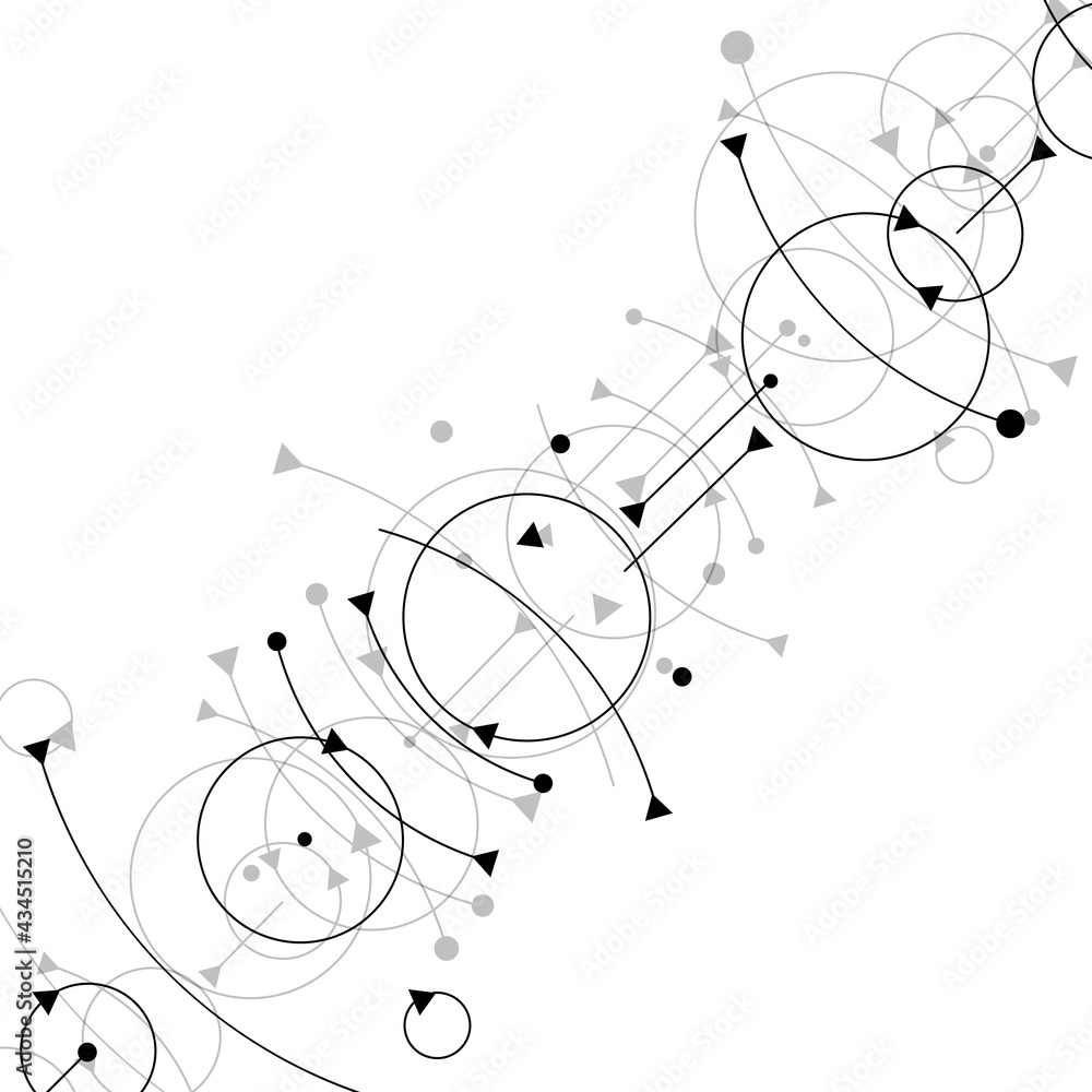 Molecular cell connection. Internet technology. Biology science background. Abstract geometric background Molecular cell connection. Internet technology. Biology science background. Abstract geometric background