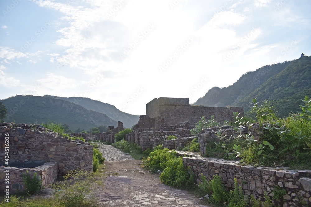 Bhangarh fort,alwar,rajasthan,india Bhangarh fort,alwar,rajasthan,india