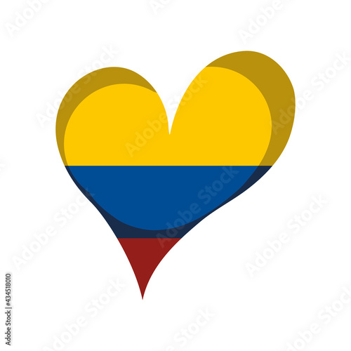 heart flag Colombia Free Download heart flag Colombia - GFXLoad