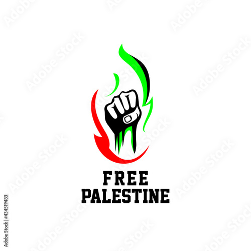 Free Palestine Strong and simple design