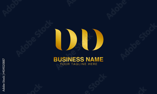 DD D initial logo | initial based abstract modern minimal creative logo, vector template image. luxury logotype logo, real estate homie logo. typography logo. initials logo. photo