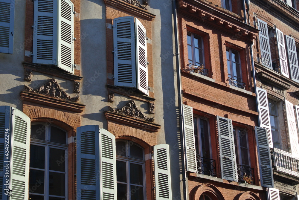 Obraz premium facade of an old building
