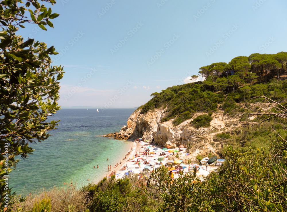 Obraz premium spiaggia nascosta