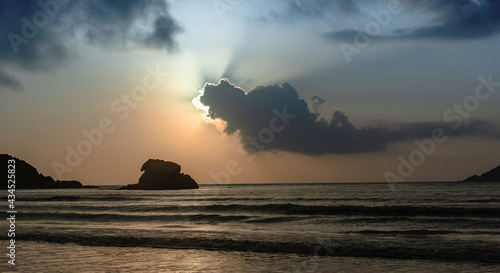 Sunrise over the Dadonghai Sea, Sanya, Hainan, China