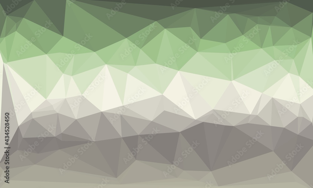 Obraz premium Minimal and pastel multicolored polygonal background